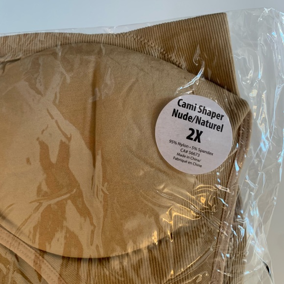 21.) NWT / Genie / Cami Shaper / Tank / Available in Black, white and nude - Picture 13 of 16